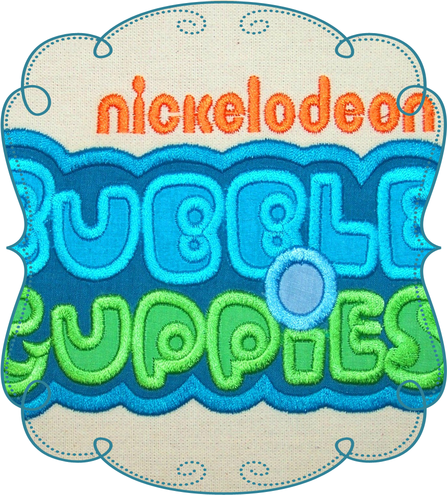 Nickelodeon Bubble Guppies Embroidery PNG image
