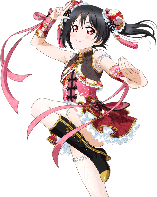 Nico Yazawa Festive Dance Costume PNG image