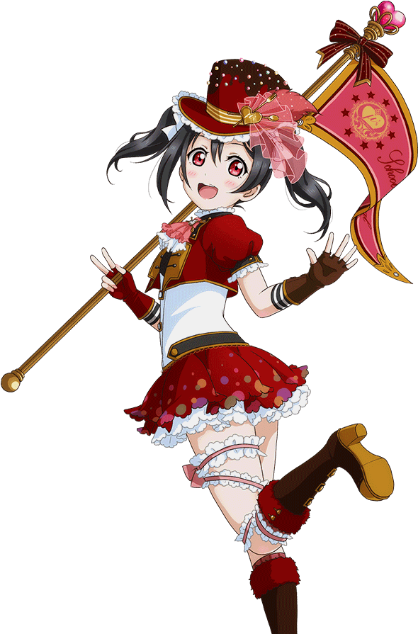 Nico Yazawa Marching Band Uniform PNG image