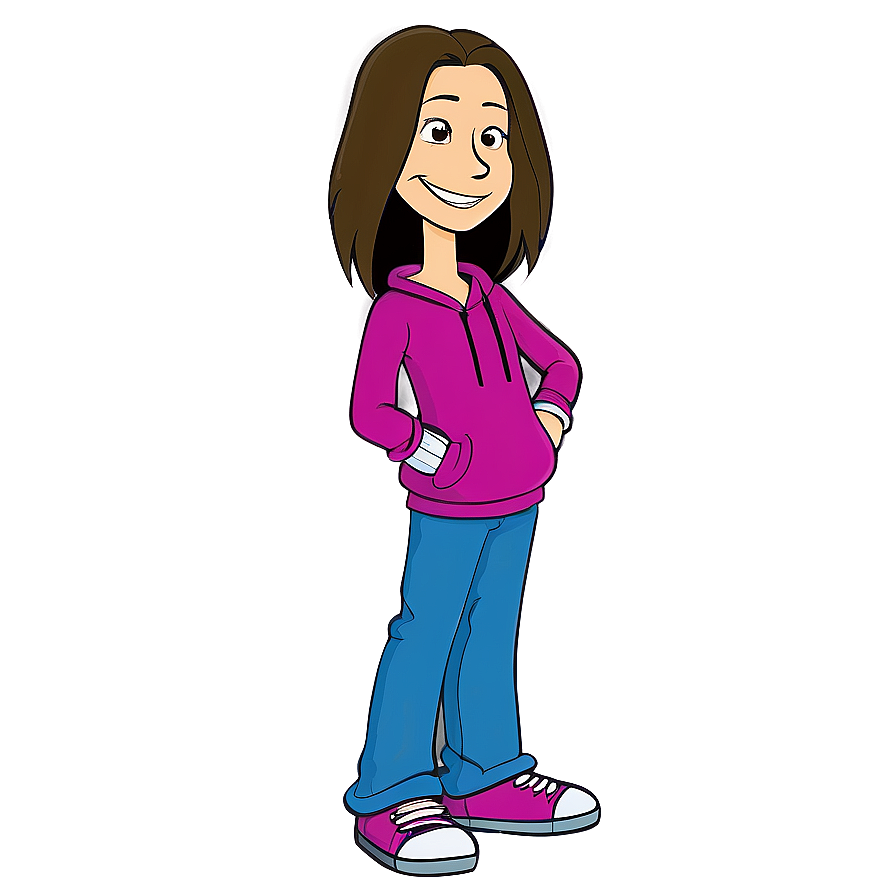 Nicole Watterson Cartoon Figure Png 23 PNG image