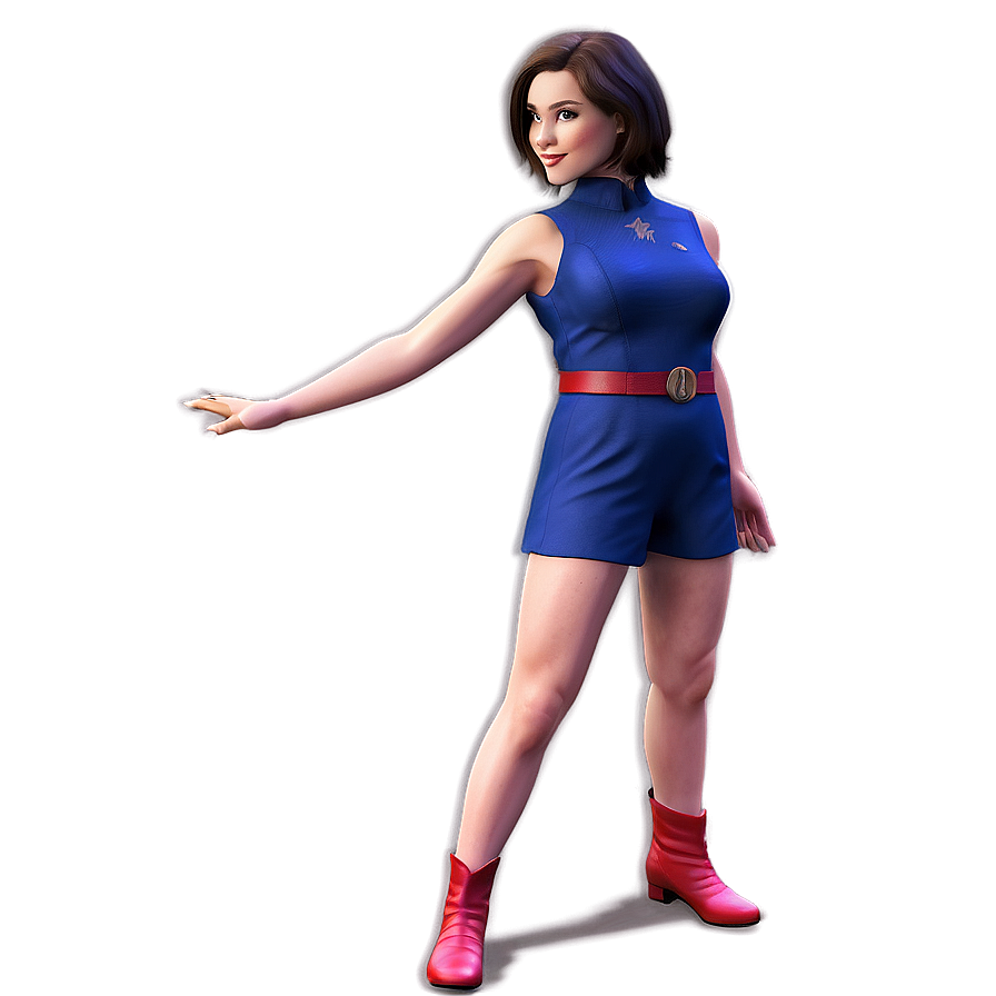 Nicole Watterson Dynamic Pose Png Brc81 PNG image