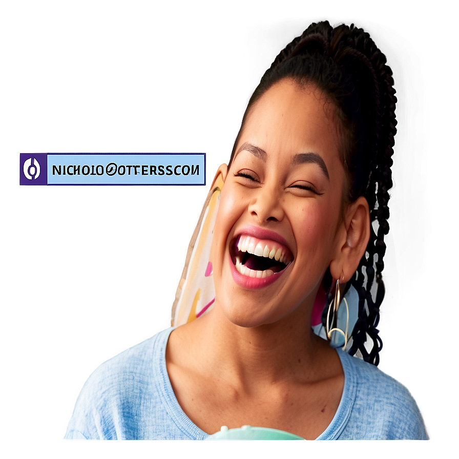 Nicole Watterson Laughing Cartoon Png 06272024 PNG image