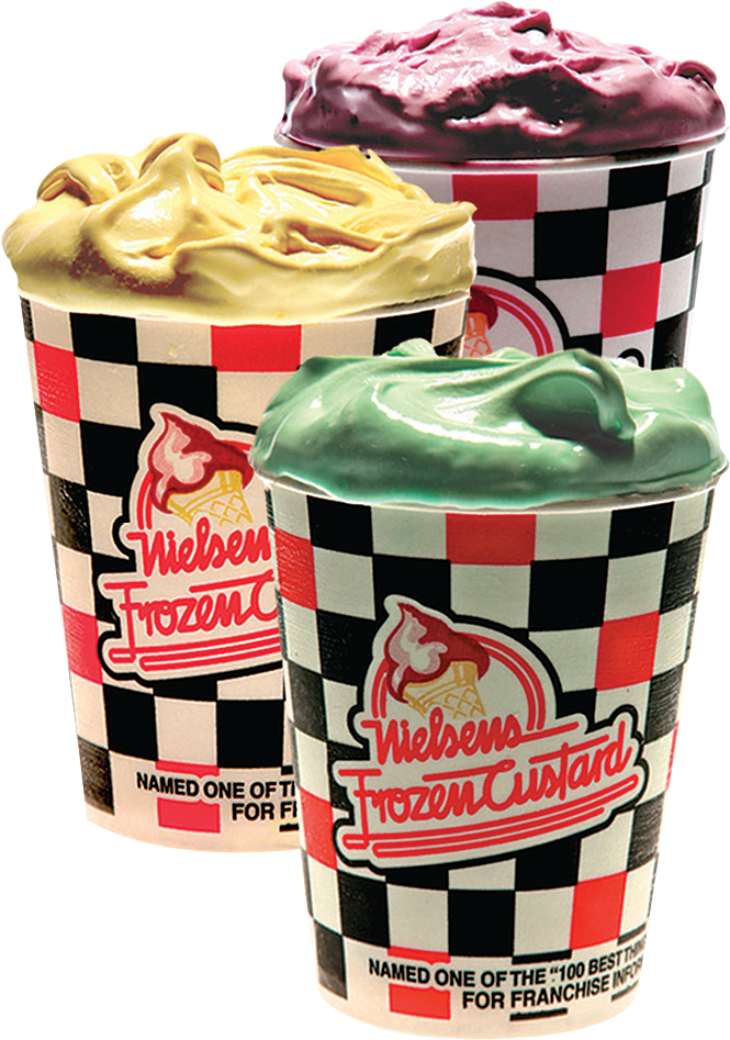 Nielsens Frozen Custard Variety PNG image