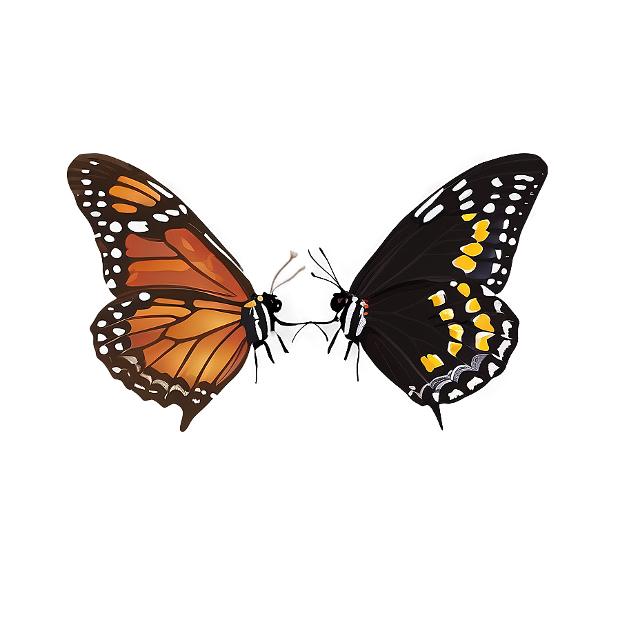 Night Butterflies Png Mmh79 PNG image