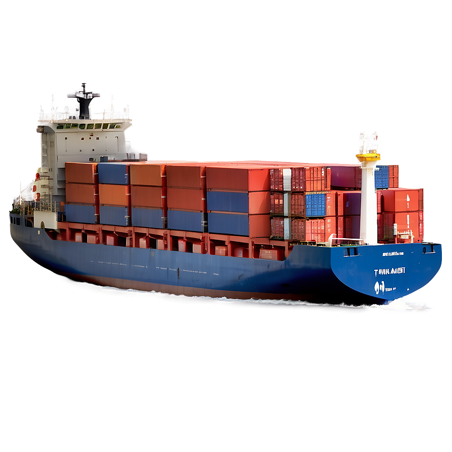 Night Cargo Ship Png 37 PNG image