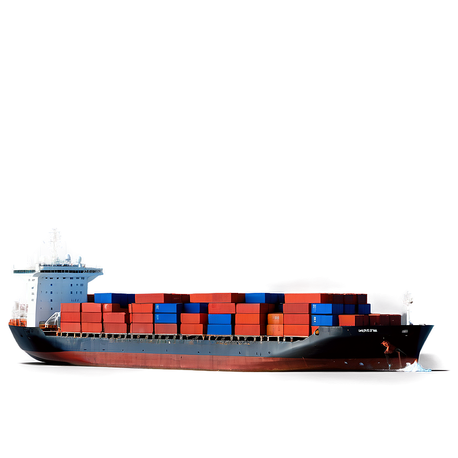 Night Cargo Ship Png 52 PNG image