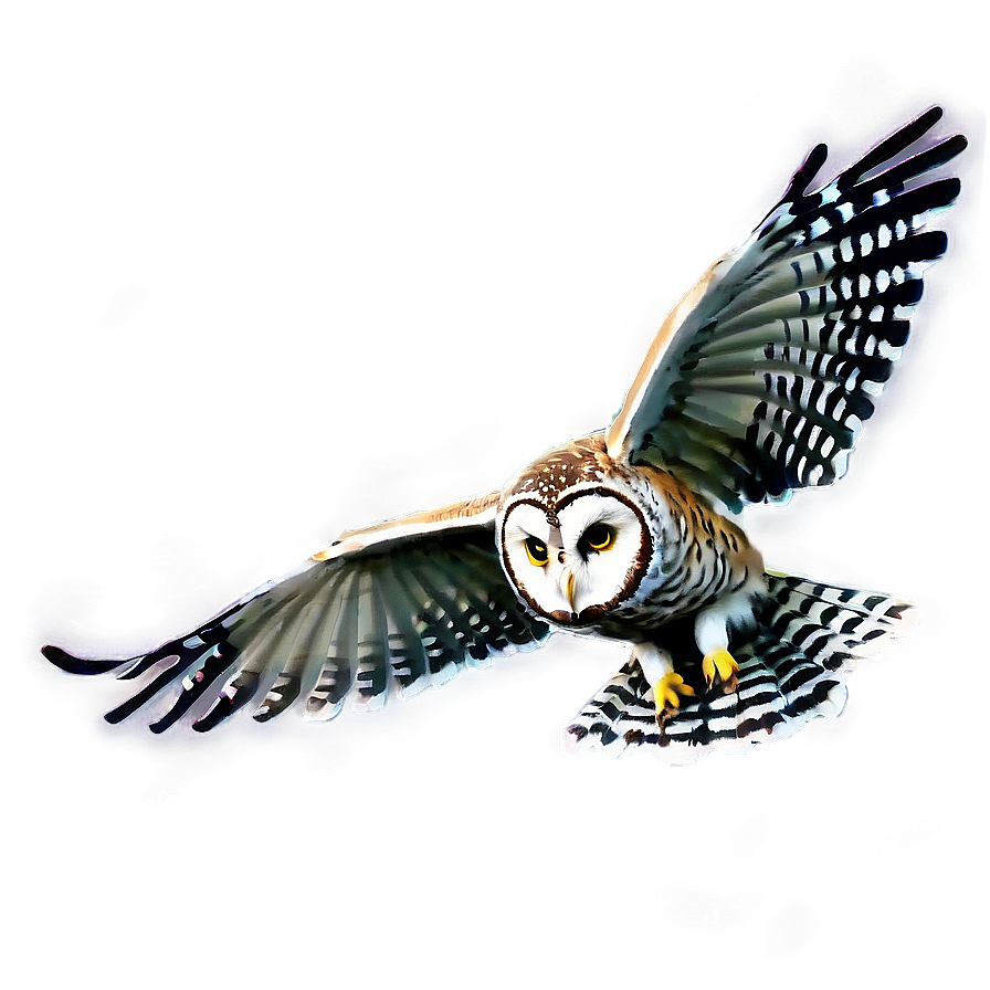 Night Owl Flying Png 89 PNG image