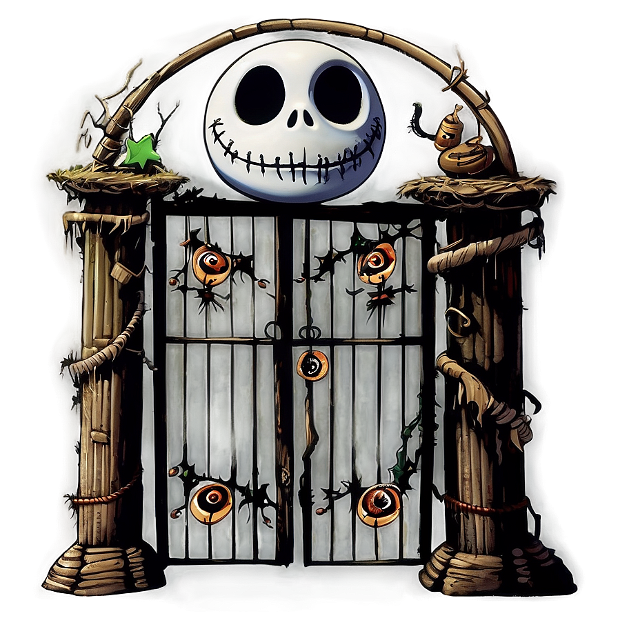 Nightmare Before Christmas Gate Png 41 PNG image