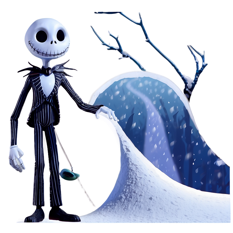 Nightmare Before Christmas Snow Scene Png 29 PNG image