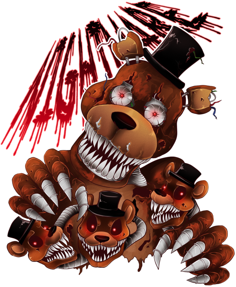 Nightmare_ Freddy_ Five_ Nights_at_ Freddys PNG image