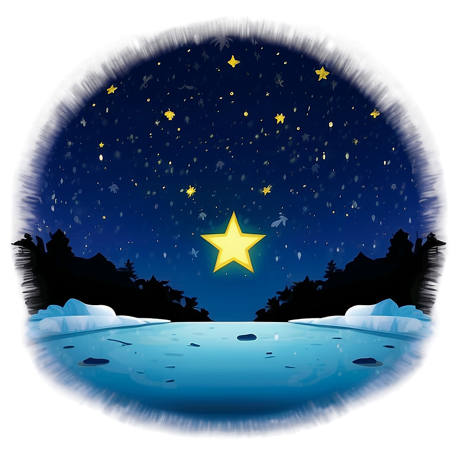 Nighttime Estrella Scene Png Gqe84 PNG image