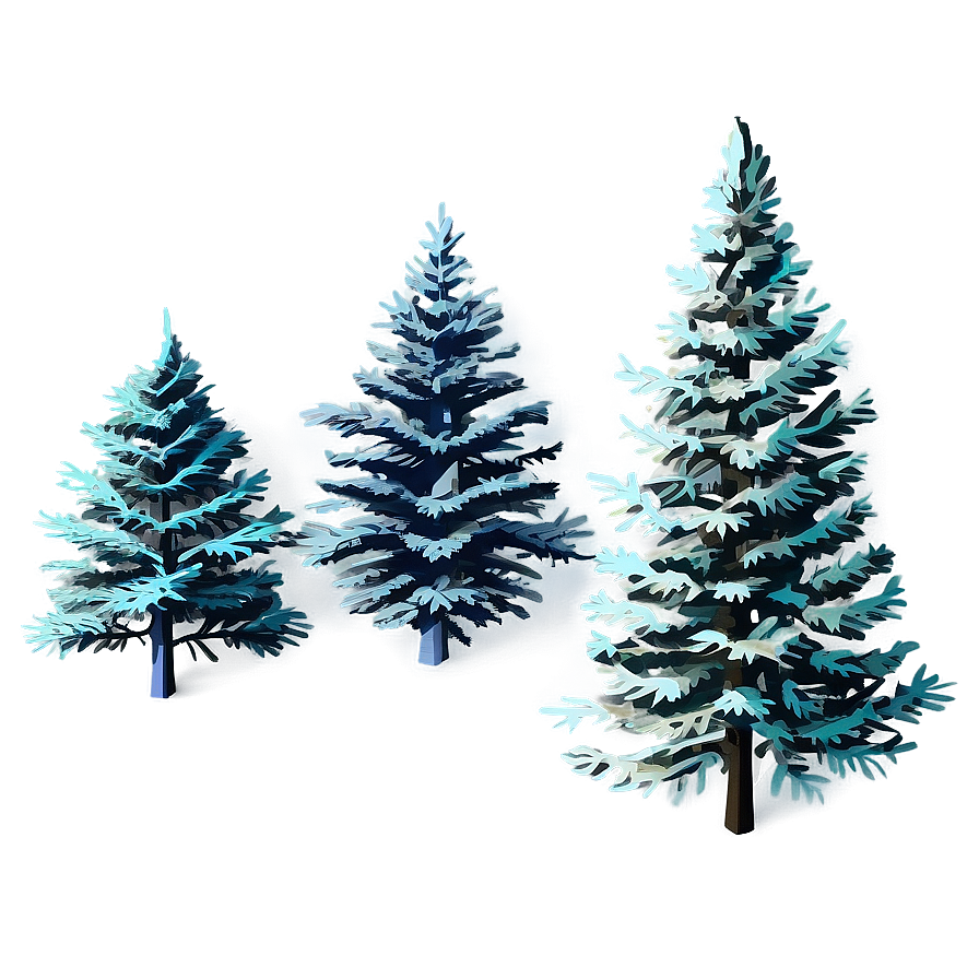 Nighttime Spruce Tree Scene Png 41 PNG image