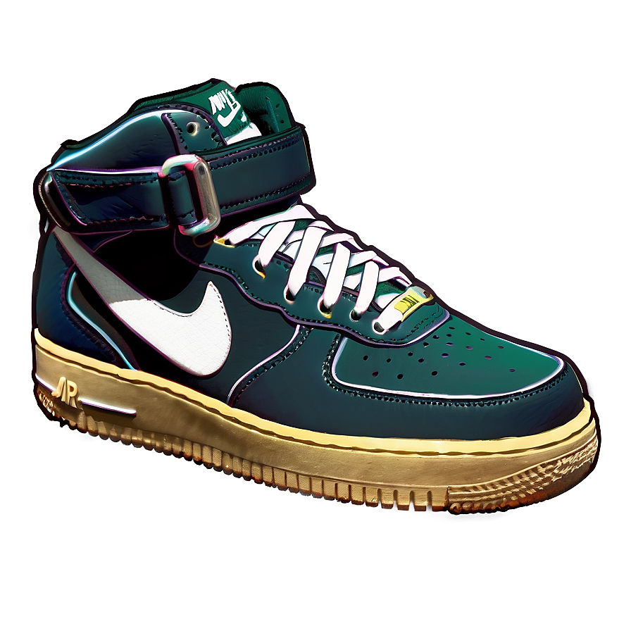 Nike Air Force 1 Mid Sneaker Png 33 PNG image