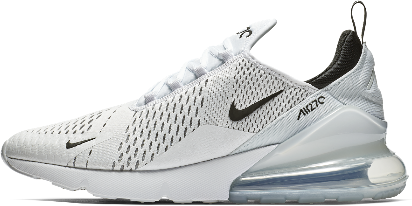 Nike Air Max270 White Sneaker PNG image