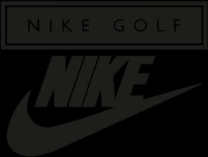 Nike Golf Logo Black PNG image