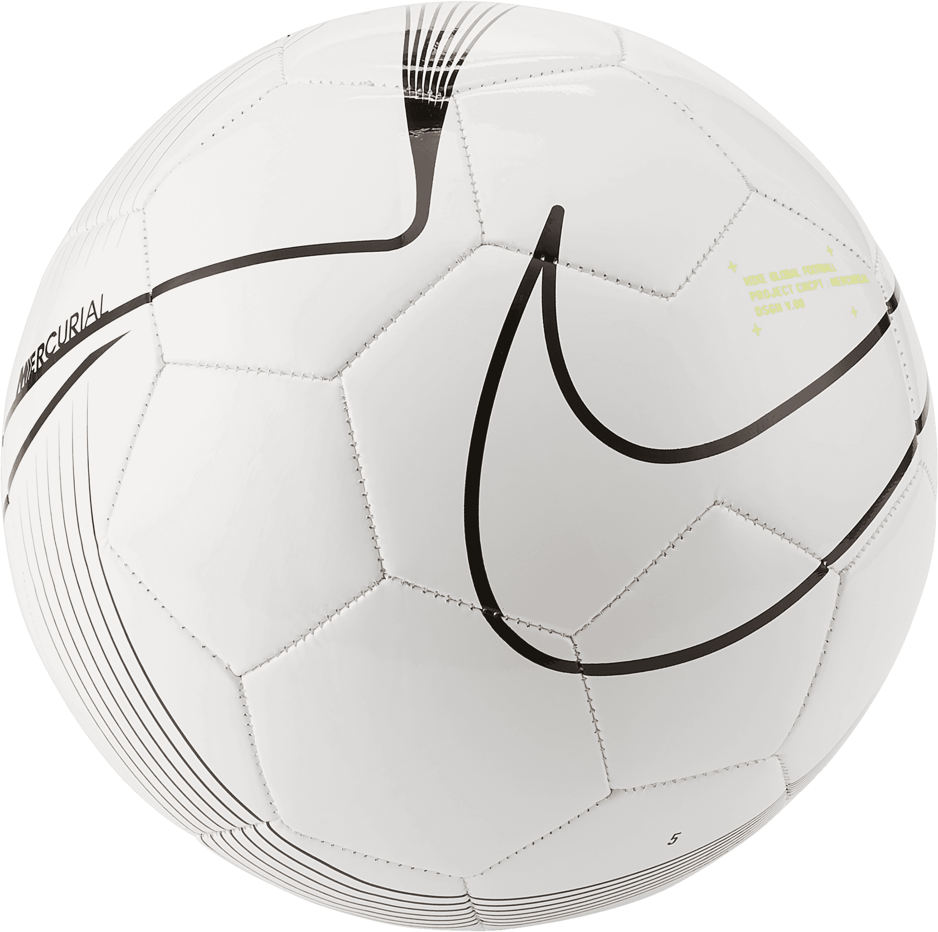 Nike Mercurial Football Soccer Ball PNG image