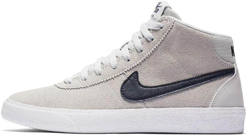 Nike Suede Court Sneaker Side View PNG image