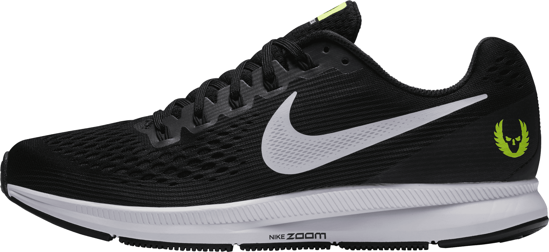 Nike Zoom Running Shoe Side View PNG image