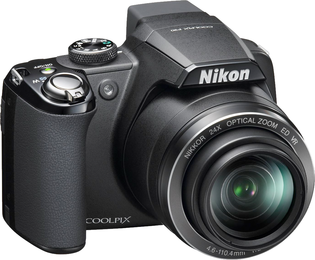 Nikon Coolpix24x Optical Zoom Camera.png PNG image