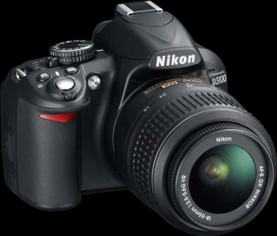 Nikon D3100 D S L R Camera PNG image