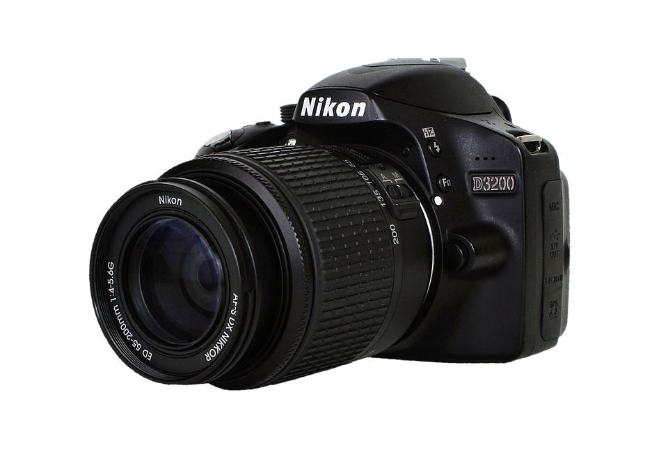 Nikon D3200 D S L R Camera PNG image