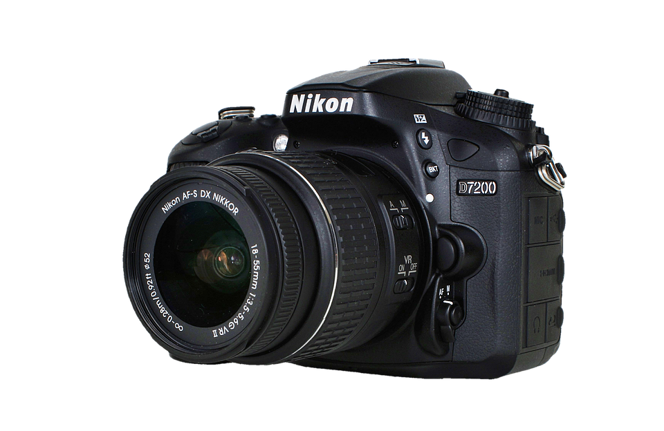 Nikon D7200 D S L R Camera PNG image