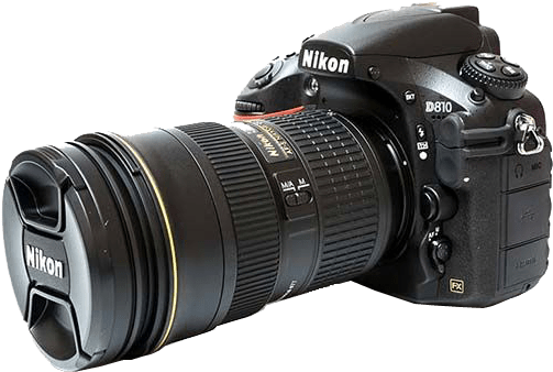 Nikon D810 D S L R Camera PNG image
