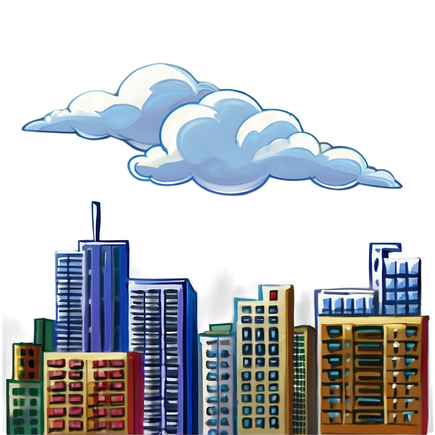 Nimbus Above Cityscape Png 33 PNG image