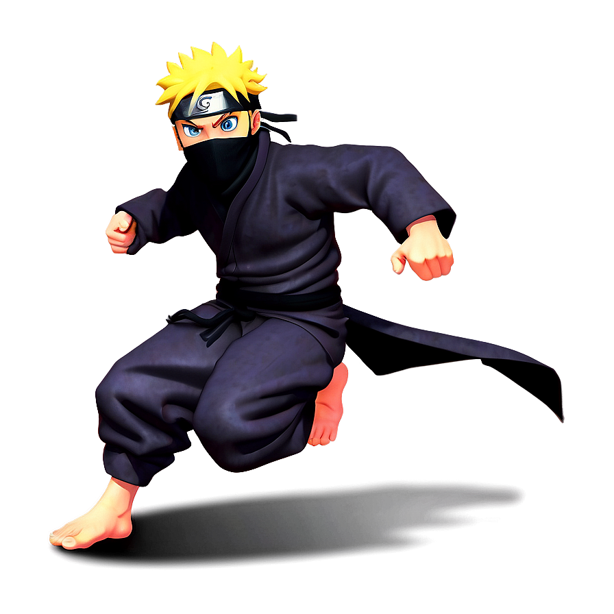 Ninja Run Naruto Style Png 15 PNG image