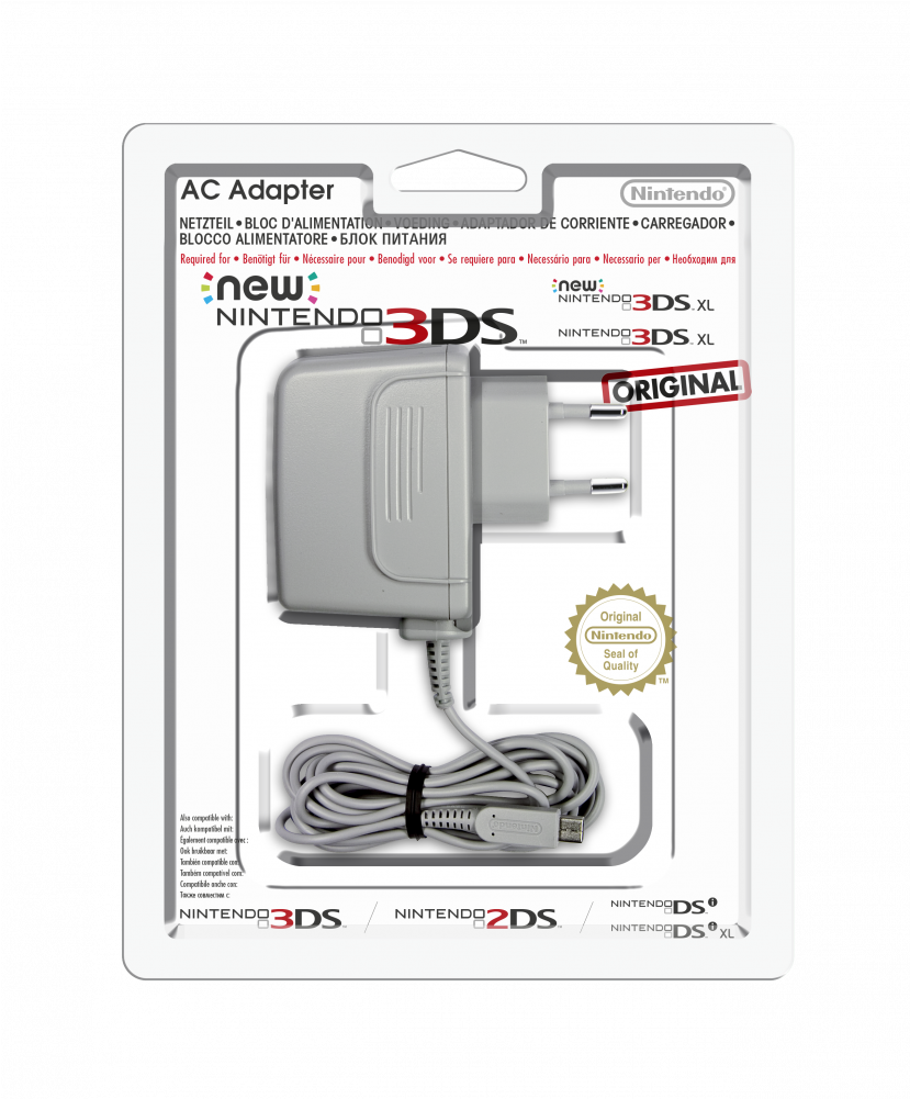 Nintendo3 D S A C Adapter Packaging PNG image