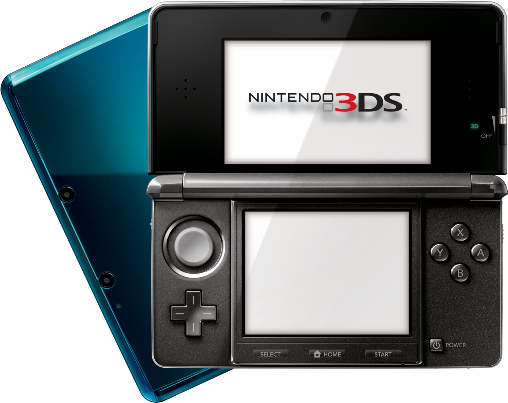 Nintendo3 D S Console Open PNG image