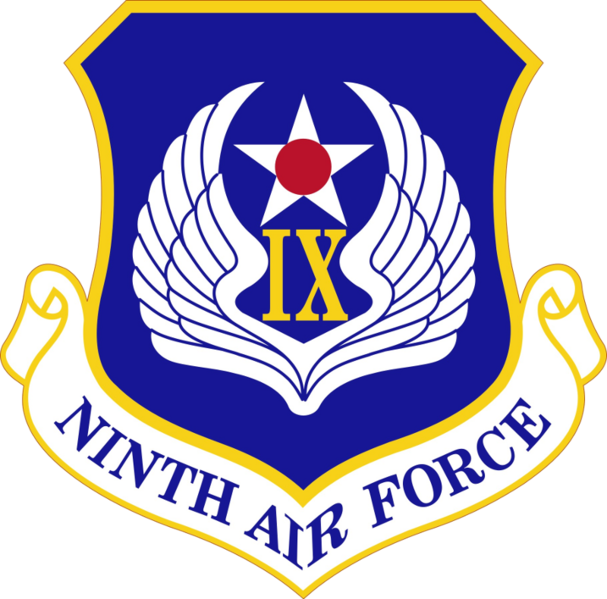 Ninth Air Force Logo PNG image