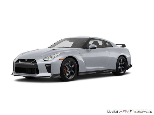 Nissan G T R Silver Profile View PNG image