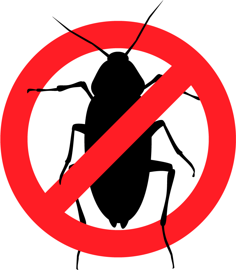 No Cockroach Sign PNG image