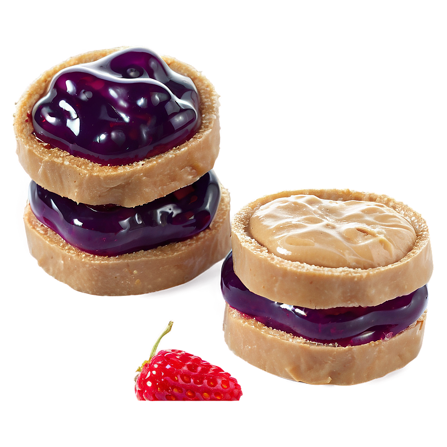 No-crust Peanut Butter And Jelly Png 29 PNG image