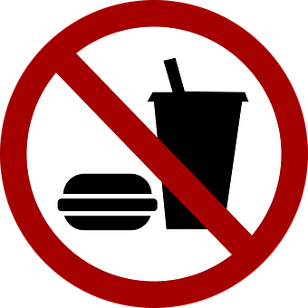 No Foodand Drink Sign PNG image