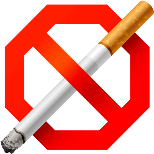 No Smoking Sign Cigarette PNG image