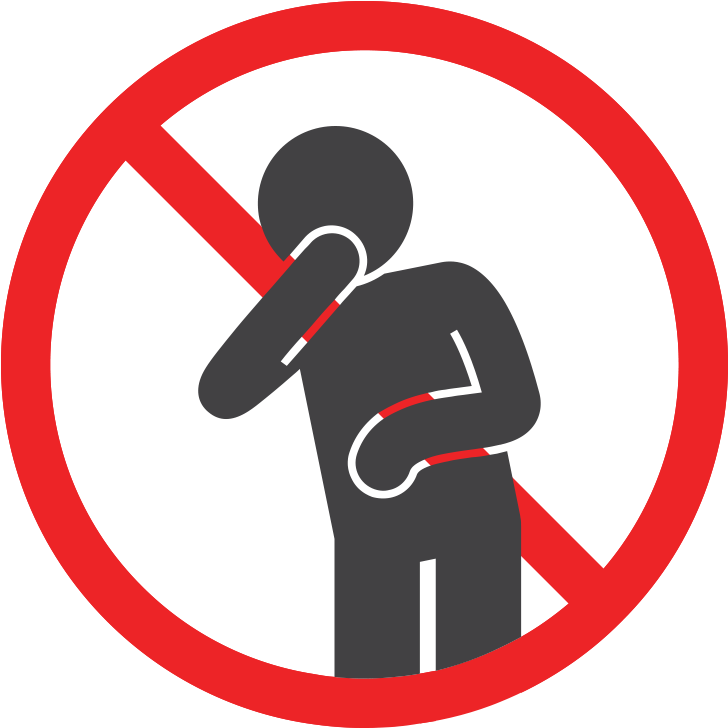 No Vomiting Sign Graphic PNG image