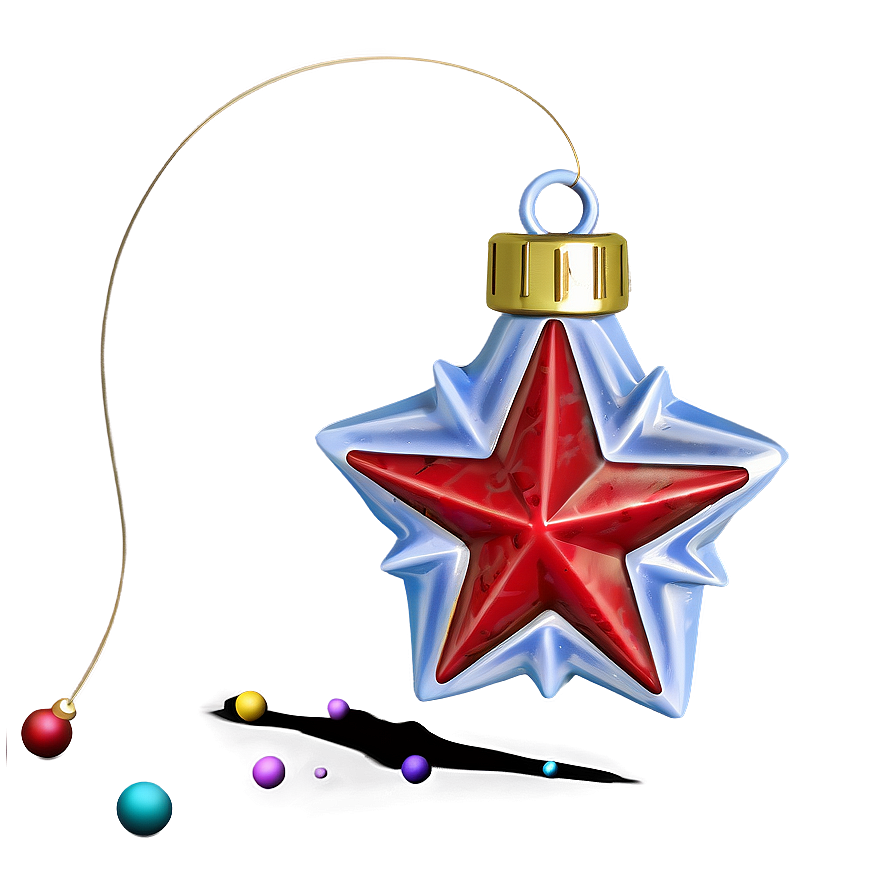 Noel Star Ornament Png Bkp27 PNG image