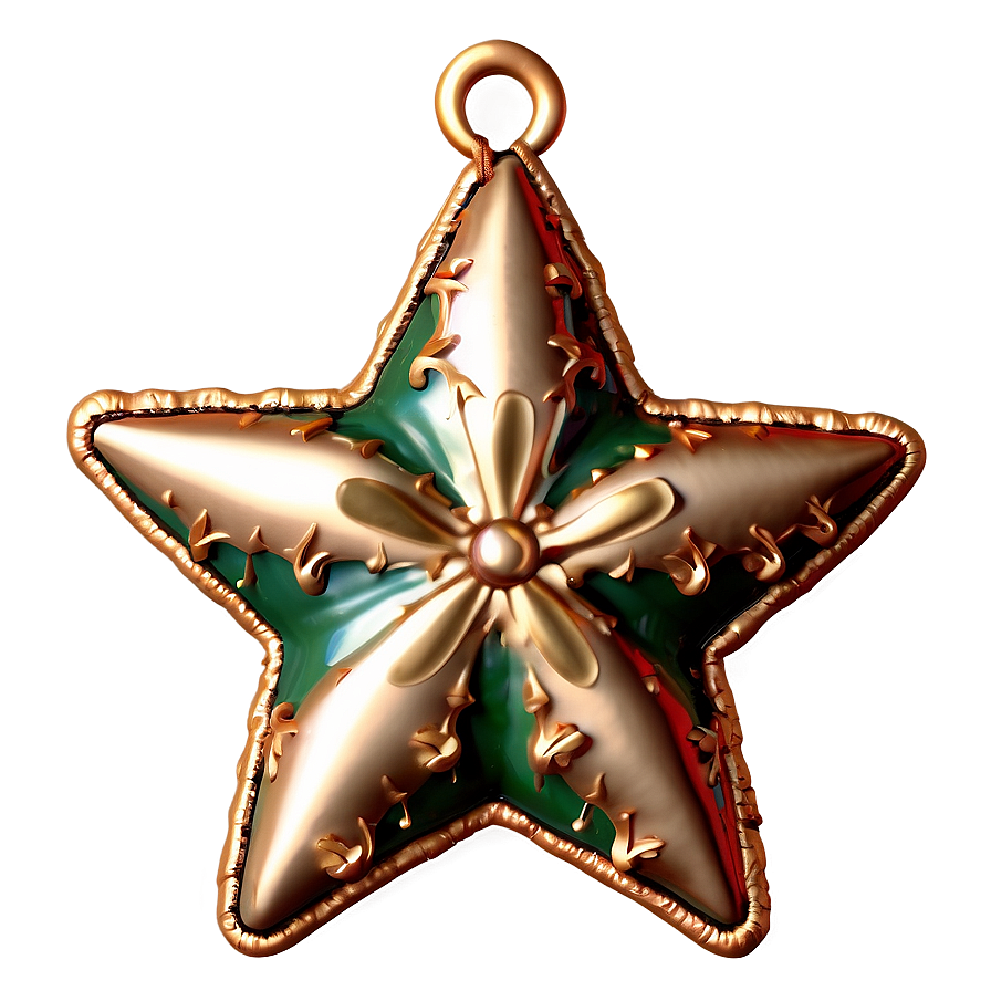 Noel Star Ornament Png Ujo PNG image