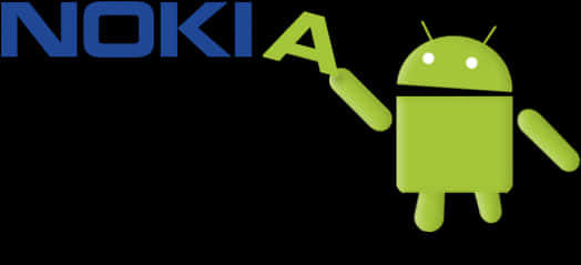 Nokia Android Mashup Logo PNG image