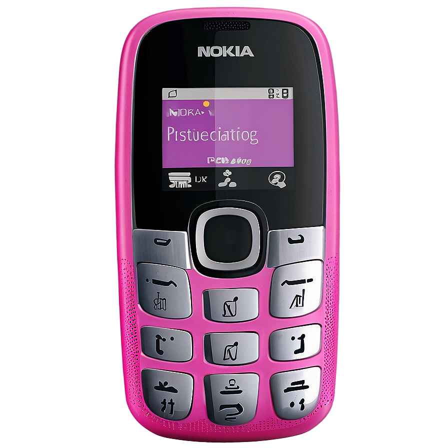 Nokia Phone In Pink Png 20 PNG image