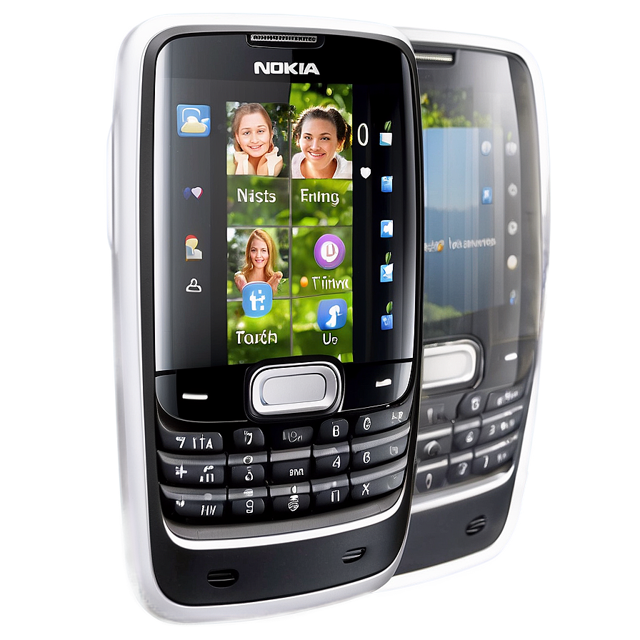 Nokia Touch Screen Phone Png 06282024 PNG image