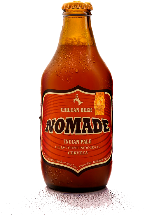 Nomade Chilean Beer Indian Pale Ale PNG image