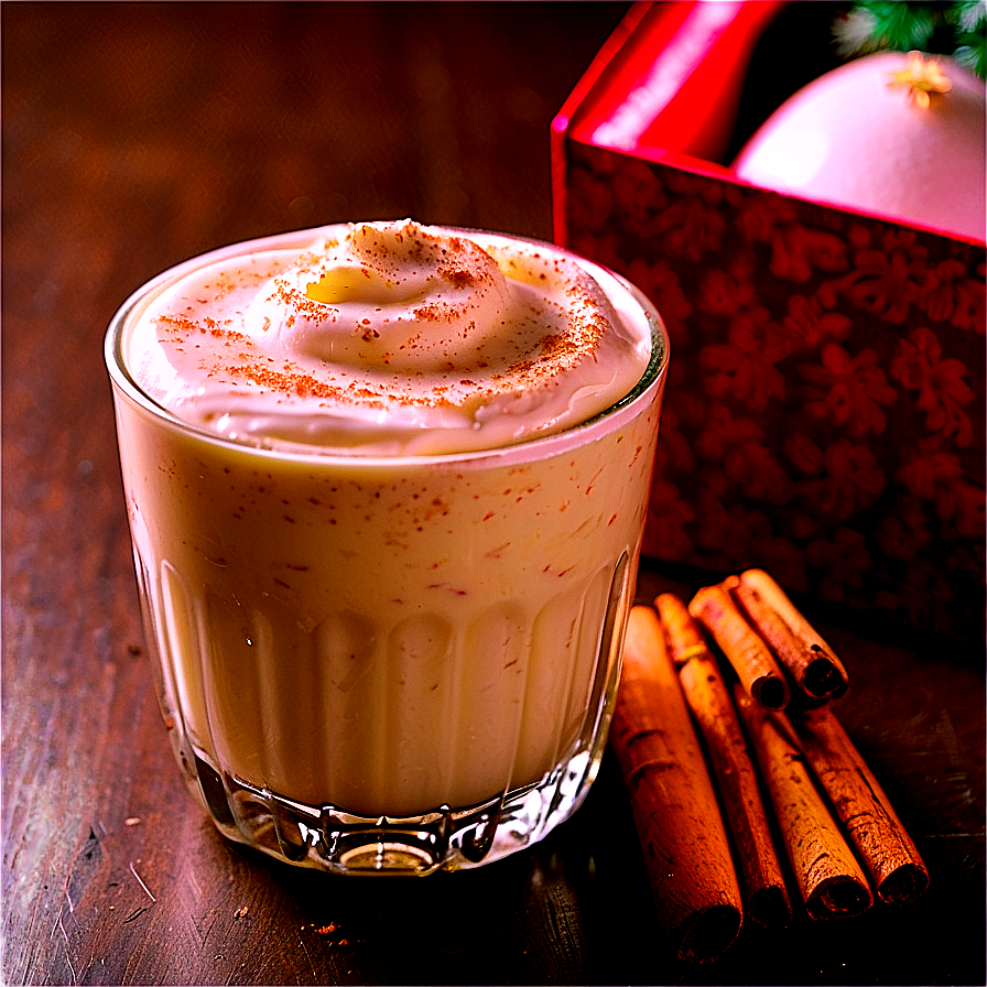 Non-alcoholic Eggnog Option Png 06132024 PNG image