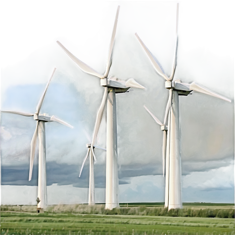 North Dakota Wind Farms Png 55 PNG image