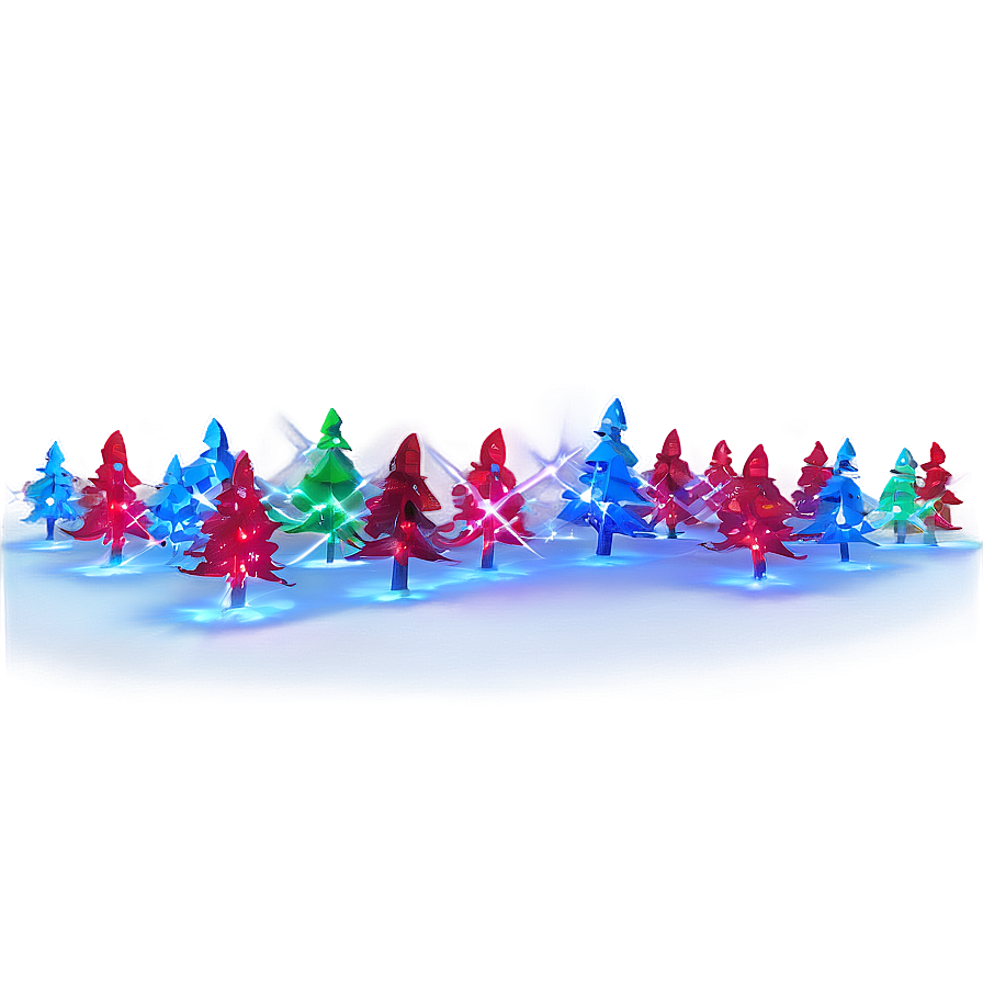 North Pole Festive Lights Png Shb PNG image