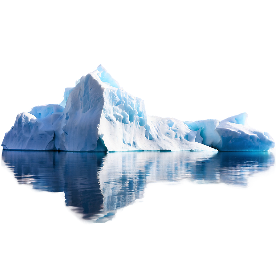 North Pole Iceberg Landscape Png Cao PNG image