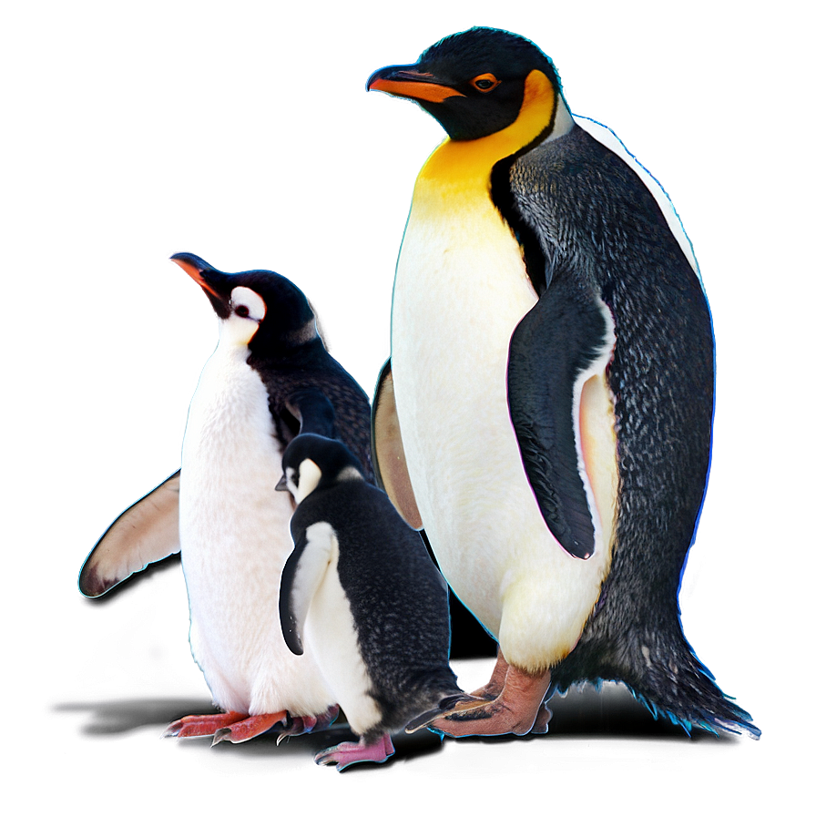 North Pole Penguin Colony Png 06122024 PNG image