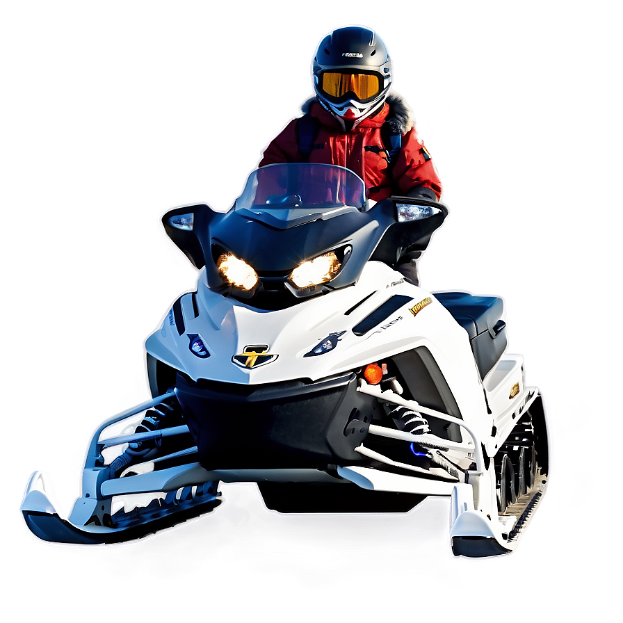 North Pole Snowmobile Adventure Png 60 PNG image